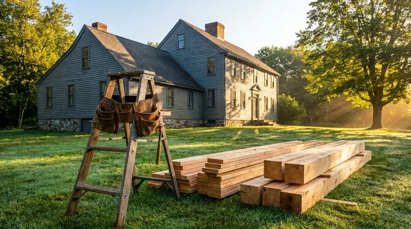 Contractor at a Massachusetts residential jobsite, How to get a contractor license in massachusetts